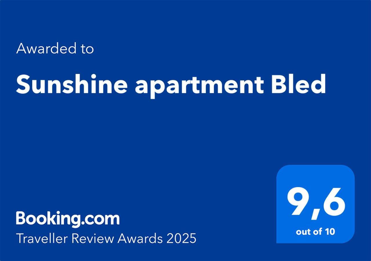 Sunshine Apartment Блед Екстер'єр фото